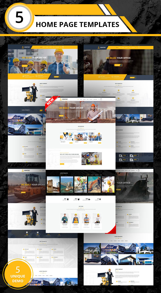 Constrot - Construction & Architecture HTML Template