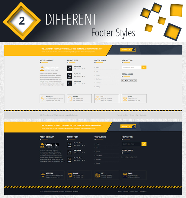 Constrot - Construction & Architecture HTML Template