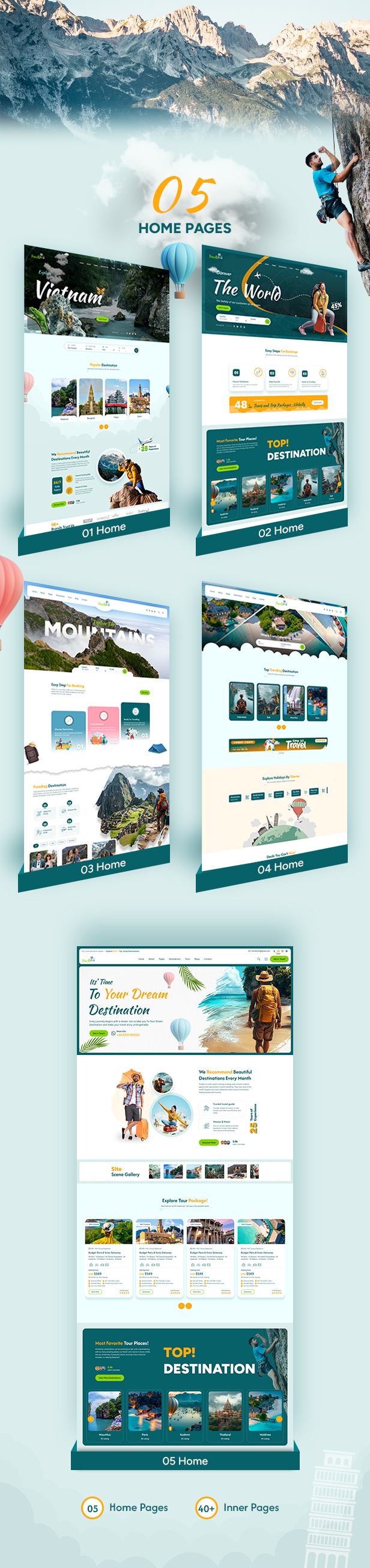 Travlla - Travel & Booking HTML Template