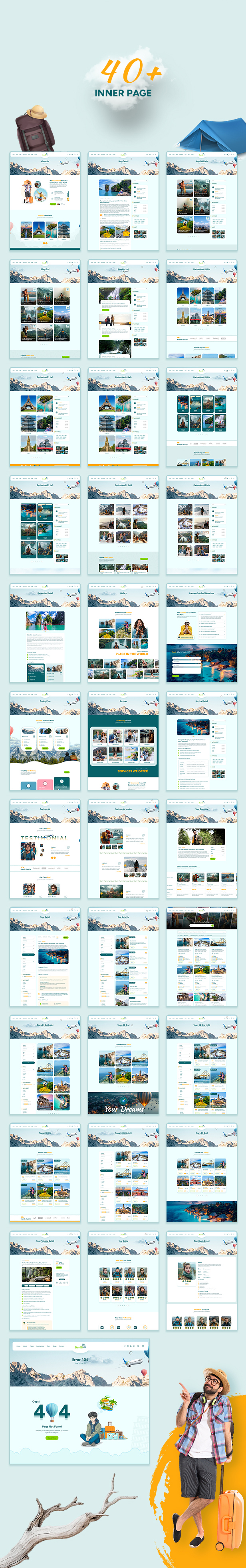 Travlla - Travel & Booking HTML Template